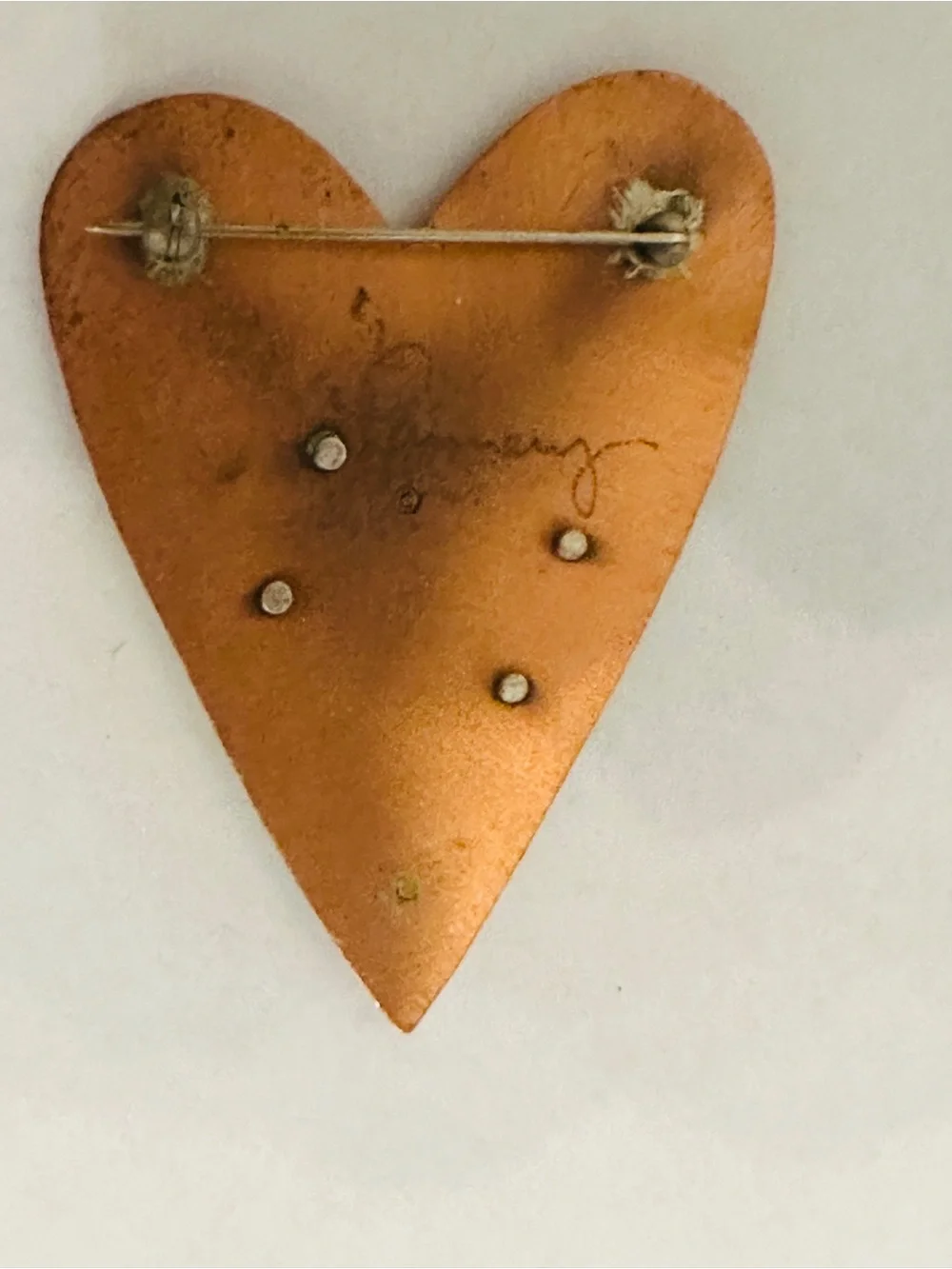 Vintage Laurie Flannery Signed Mixed Metal 